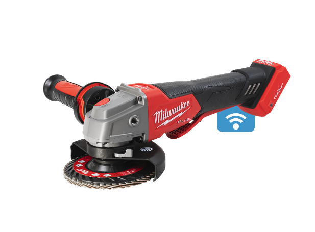 Rebarbadora de Acabamentos 125mm com Travão e Interruptor de Alavanca One-Key M18 - Image 2