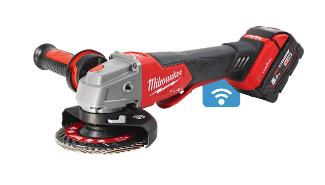 Rebarbadora de Acabamentos de 125mm c/ Travão e Interruptor de Alavanca - Image 2