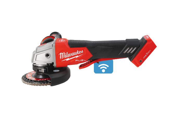 Rebarbadora de Acabamentos 125mm com Travão e Interruptor de Alavanca One-Key M18 - Image 3