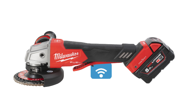 Rebarbadora de Acabamentos de 125mm c/ Travão e Interruptor de Alavanca - Image 3