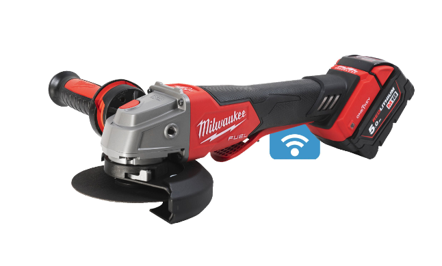 Rebarbadora de Acabamentos de 125mm c/ Travão e Interruptor de Alavanca - Image 4