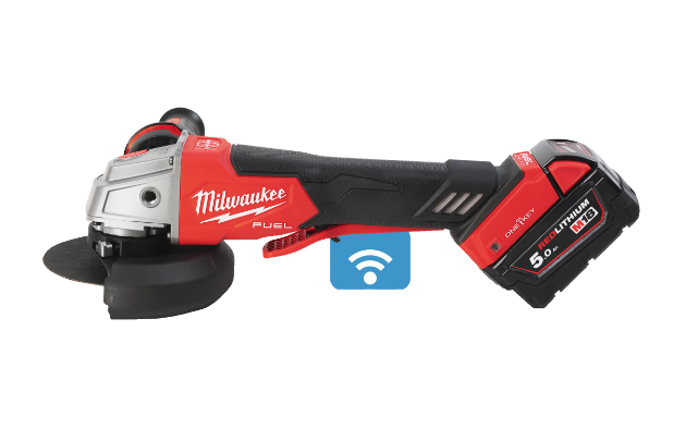 Rebarbadora de Acabamentos de 125mm c/ Travão e Interruptor de Alavanca - Image 5