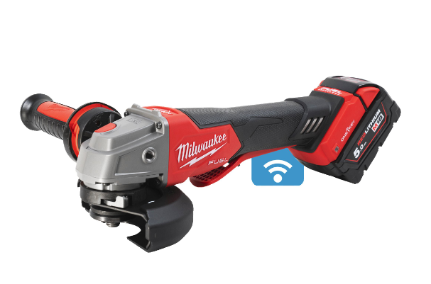 Rebarbadora de Acabamentos de 125mm c/ Travão e Interruptor de Alavanca - Image 6