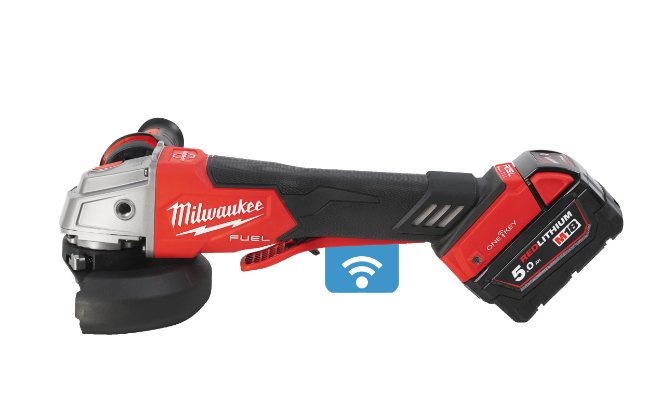 Rebarbadora de Acabamentos de 125mm c/ Travão e Interruptor de Alavanca - Image 7