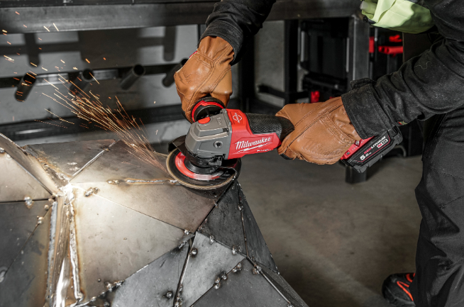 Rebarbadora de Acabamentos 125mm com Travão e Interruptor de Alavanca One-Key M18 - Image 10