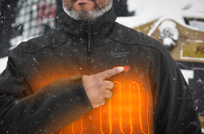 Casaco Aquecido Preto M12 - Image 12