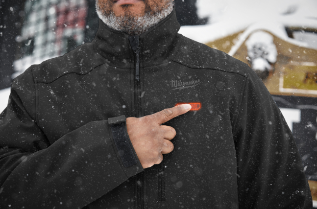 Casaco Aquecido Preto M12 - Image 13