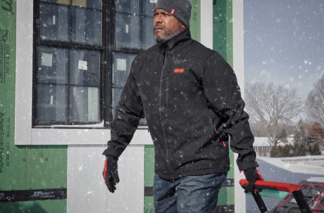 Casaco Aquecido Preto M12 - Image 14