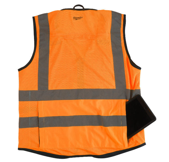 Colete Laranja de Alta Visibilidade Premium - Image 2