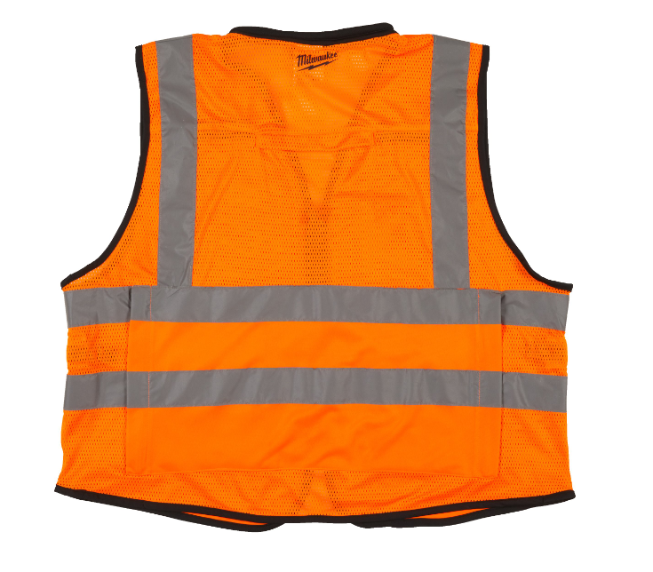 Colete Laranja de Alta Visibilidade Premium - Image 3
