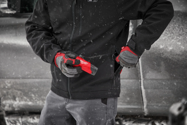 Casaco Aquecido Preto M12 - Image 5