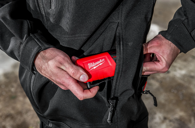 Casaco Aquecido Preto M12 - Image 6