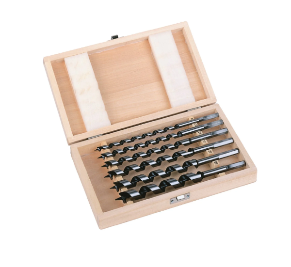 Kit de 6 Brocas Auger para Madeira