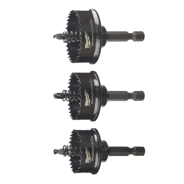 Kit de 3 Brocas Craneanas Shockwave