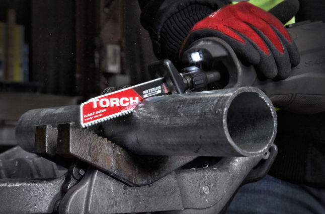 Metal: Lâmina Heavy Duty Torch Nitrus Carbide Pastilhada - 8 Dentes por Polegada (Várias Medidas) - Image 3