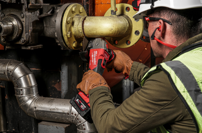 Rebarbadora de Acabamentos 125mm com Travão e Interruptor de Bloqueio One-Key M18 - Image 12