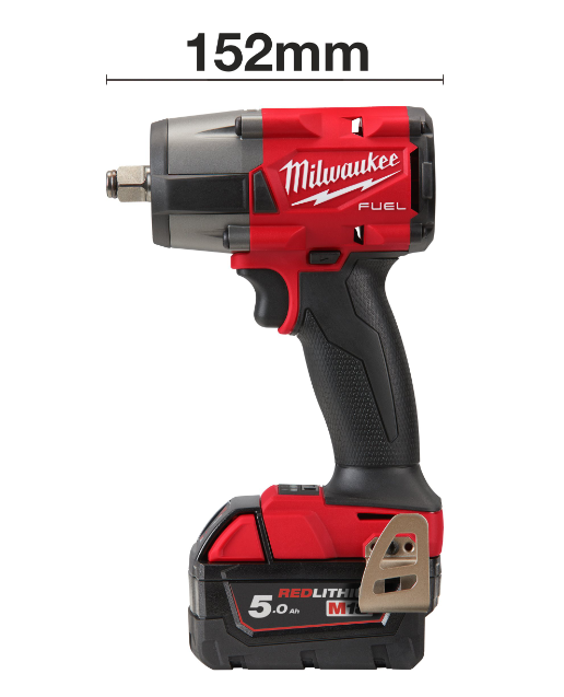 Chave de Impacto de Torque Médio 1/2" com Anel M18 - Image 4