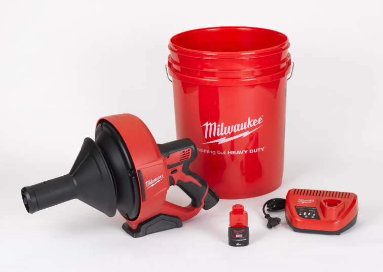 Desentupidora de Mão Subcompacta com Cabo em Espiral de 6mm M12