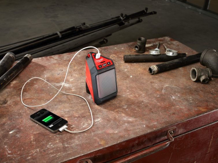 Altifalante de Obra com Bluetooth M12 - Image 6