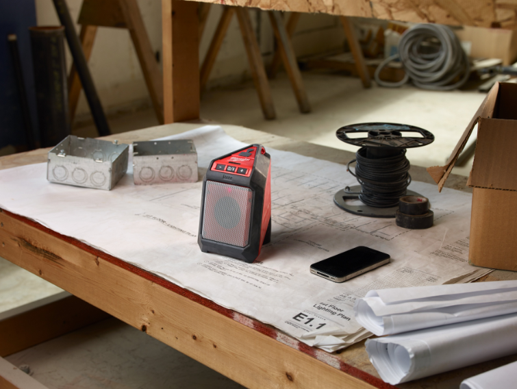 Altifalante de Obra com Bluetooth M12 - Image 7