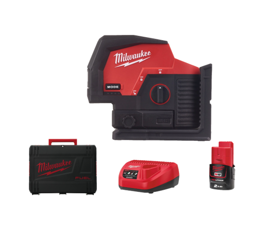Nível Laser de 2 Linhas e Prumada M12