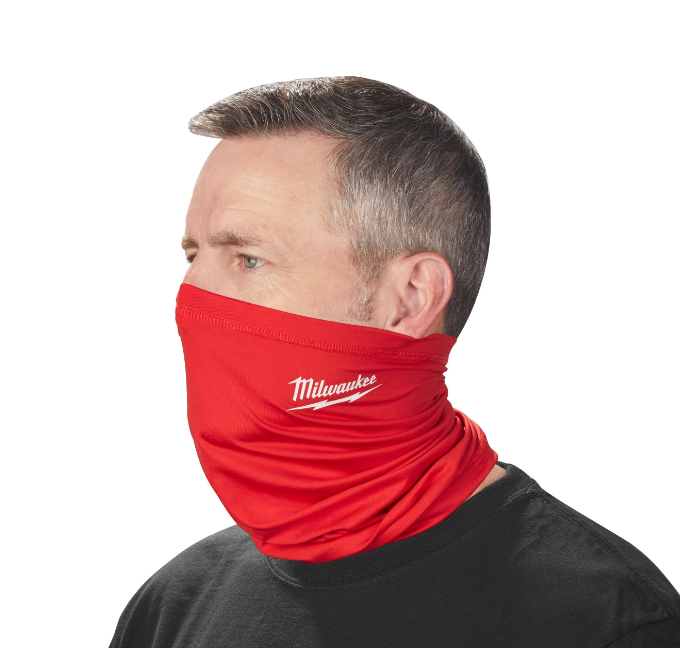 Máscara/Gola de Proteção Cinzenta/Vermelha - Image 7