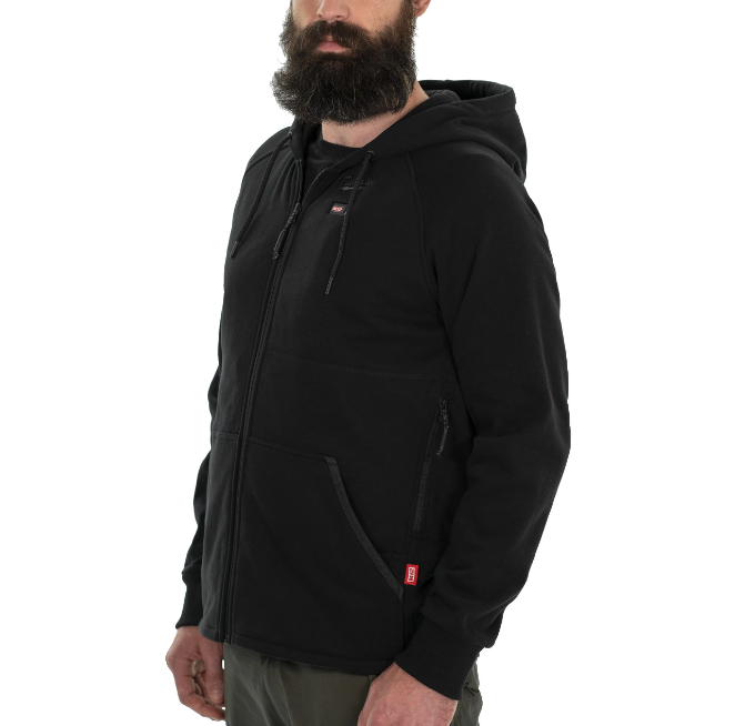 Casaco Aquecido Preto com Capuz M12 - Image 2