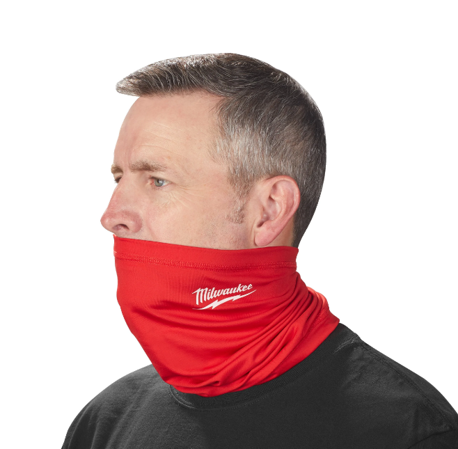 Máscara/Gola de Proteção Cinzenta/Vermelha - Image 10