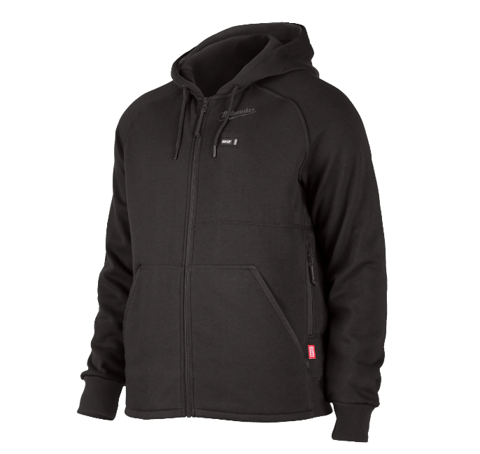 Casaco Aquecido Preto com Capuz M12 - Image 7