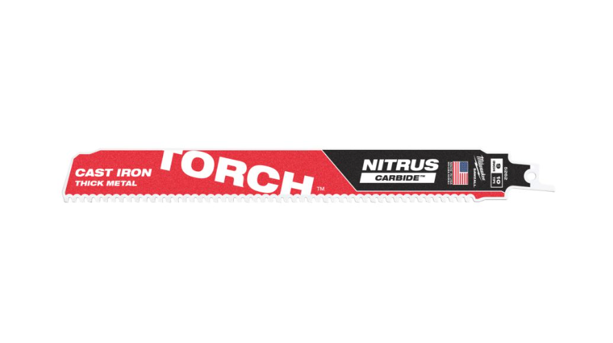 Metal: Lâminas Heavy Duty Torch Nitrus Carbide Pastilhadas -10 Dentes por Polegada (Várias Medidas) - Image 2