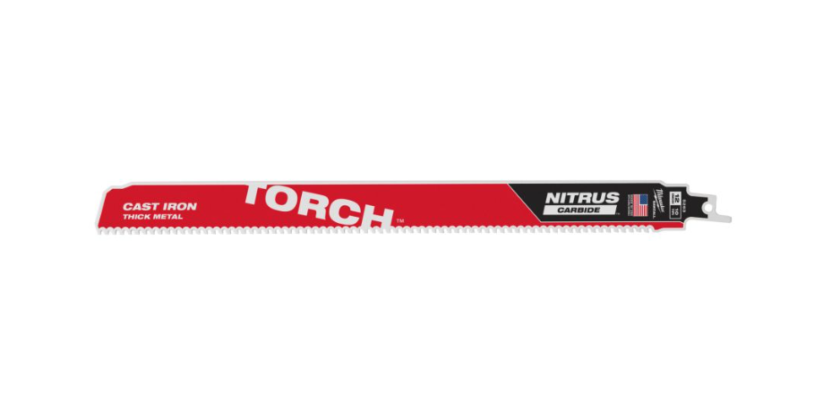 Metal: Lâminas Heavy Duty Torch Nitrus Carbide Pastilhadas -10 Dentes por Polegada (Várias Medidas) - Image 3