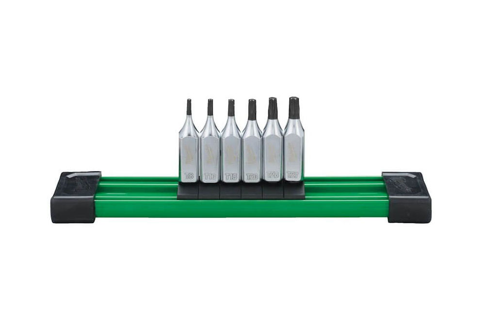 Conjunto de 6 Chaves de Caixa 1/4" com Ponta Torx