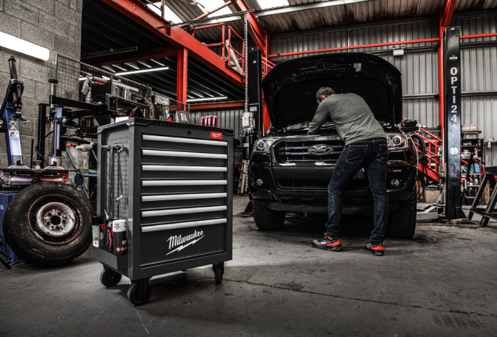 Carro de Ferramentas Cinzento de 7 Gavetas TOOGUARD de 69cm - Image 2