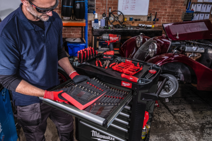 Carro de Ferramentas Cinzento de 7 Gavetas TOOGUARD de 69cm - Image 4