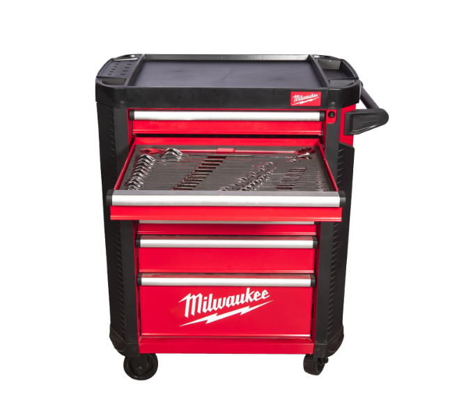 Carro de Ferramentas de 7 Gavetas de 78cm - com Ferramentas Incluídas