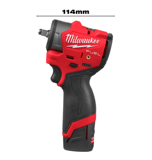 Chave de Impacto Subcompacta de 3/8" com Anel de Fricção M12 - Image 3