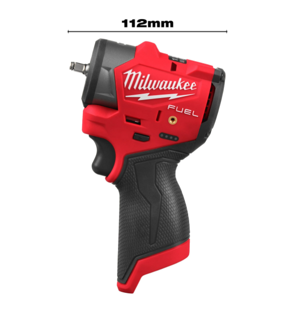 Chave de Impacto Subcompacta de 1/4" com Anel de Fricção M12 - Image 3